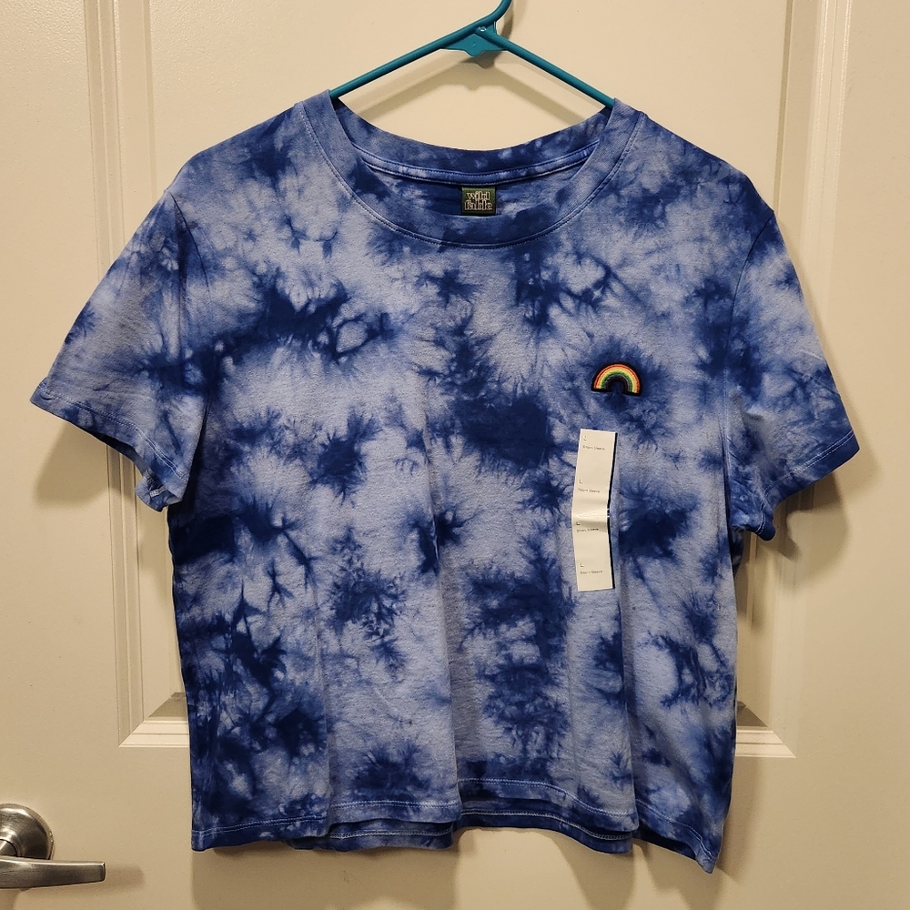 Wild Fable Tye Dye Crop Top